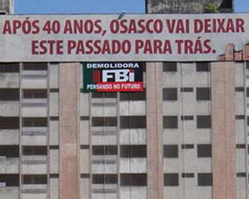 Demolição Conjunto Nova Grécia Demolição Conjunto Nova Grécia